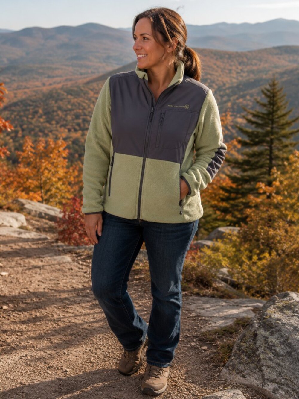 Free Country Fleece Jacket | Size XL | Full Zip | Outdoor | Hiking | Camping